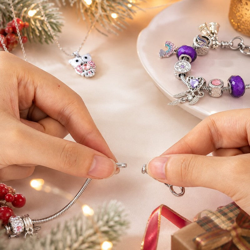 DIY Charm Bracelet Advent Calendar 2026 - Christmas Countdown