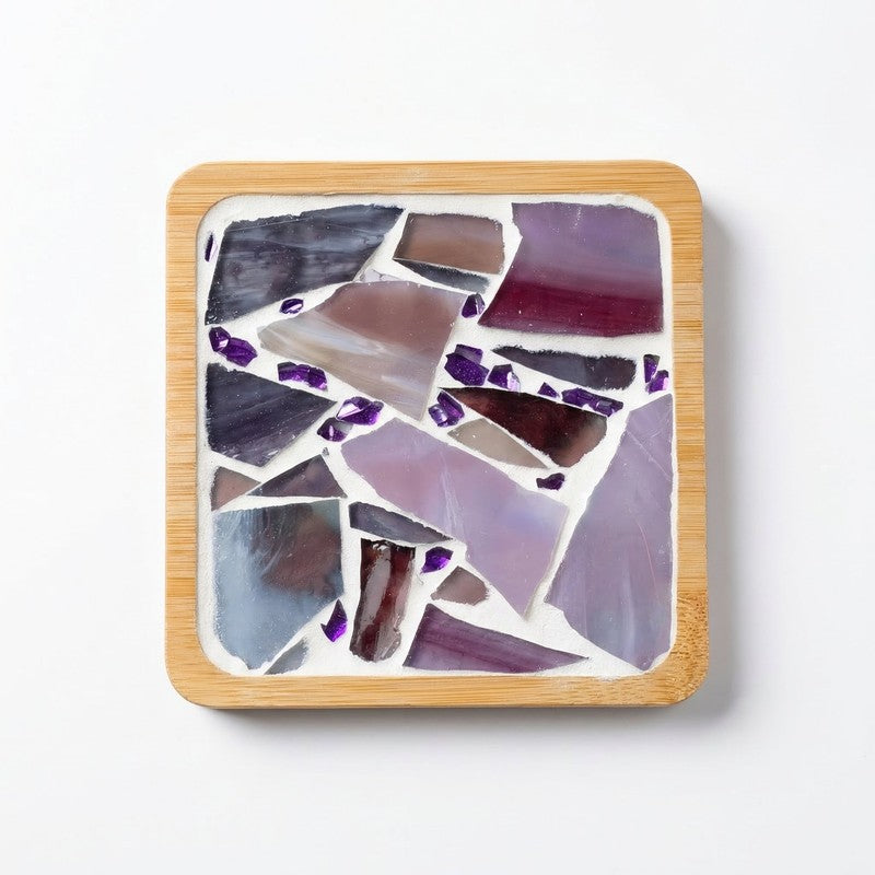 DIY Mosaic Coaster Craft Kit - Multi-Shape Multi-Colour