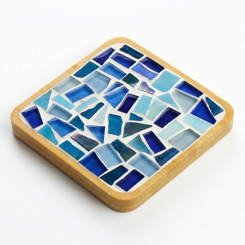 DIY Mosaic Coaster Craft Kit - Multi-Shape Multi-Colour