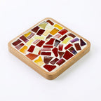 DIY Mosaic Coaster Craft Kit - Multi-Shape Multi-Colour