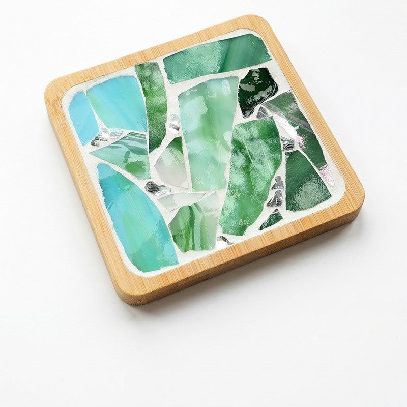 DIY Mosaic Coaster Craft Kit - Multi-Shape Multi-Colour