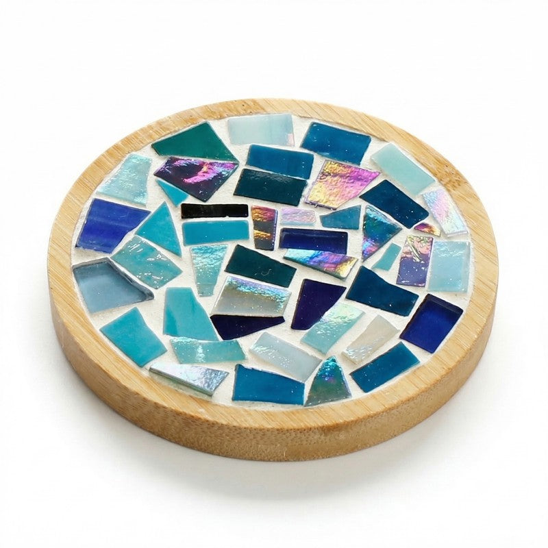DIY Mosaic Coaster Craft Kit - Multi-Shape Multi-Colour