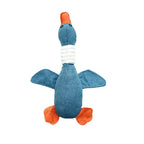 Dog Toy Goose/Duck Shape - Plush with Embroidered Eyes