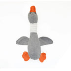 Dog Toy Goose/Duck Shape - Plush with Embroidered Eyes