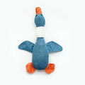 Dog Toy Goose/Duck Shape - Plush with Embroidered Eyes
