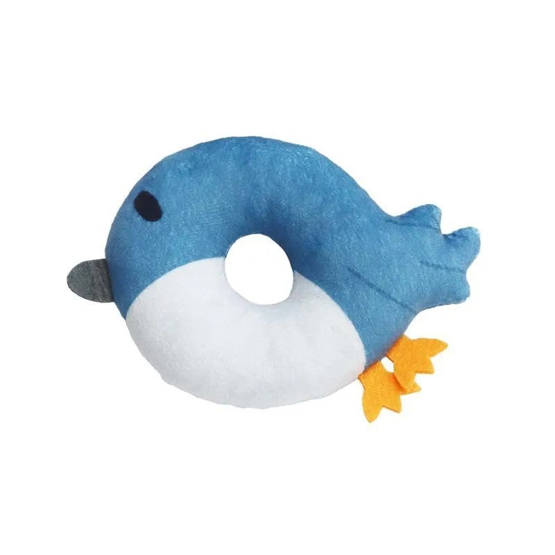 Dog Toy - Plush Squeaky Alphabet Letter with Animal Characters
