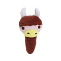 Dog Toy - Plush Squeaky Alphabet Letter with Animal Characters