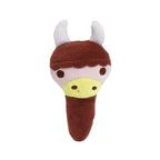 Dog Toy - Plush Squeaky Alphabet Letter with Animal Characters