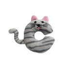 Dog Toy - Plush Squeaky Alphabet Letter with Animal Characters