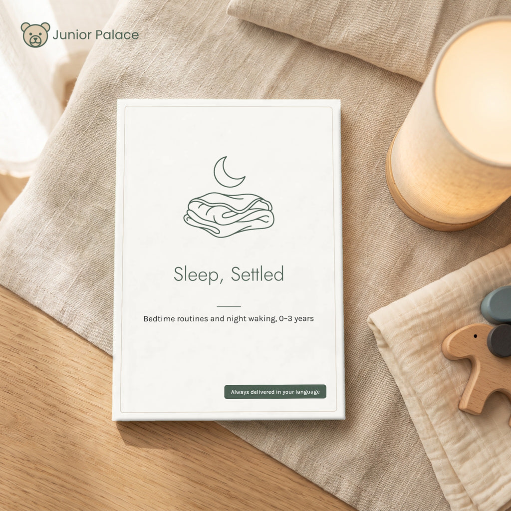 Sleep, Settled e-book cover mockup, always delivered in your language