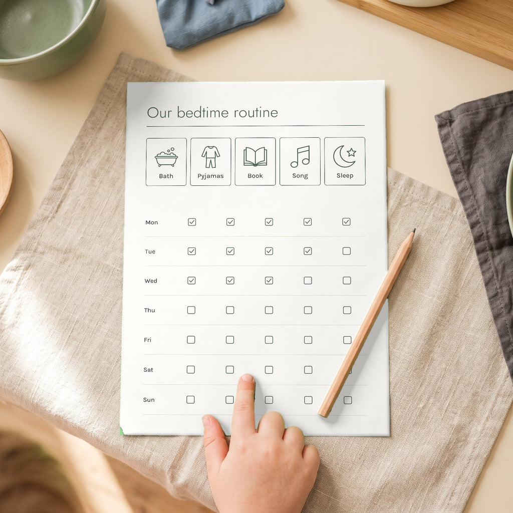 Printable from Sleep, Settled: Our bedtime routine