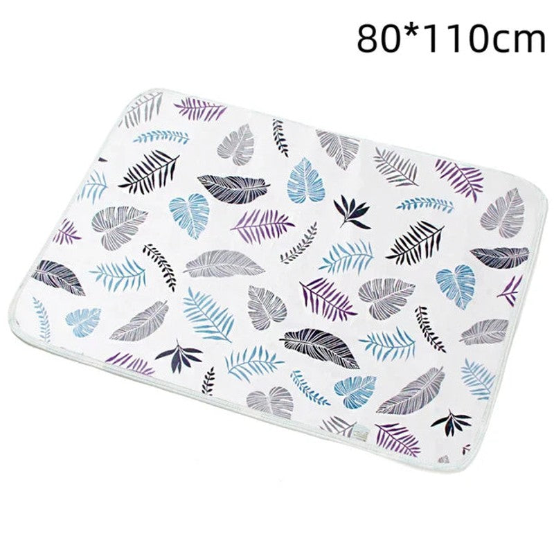 Edge Guard Baby Changing Mat - Two-Sided Print