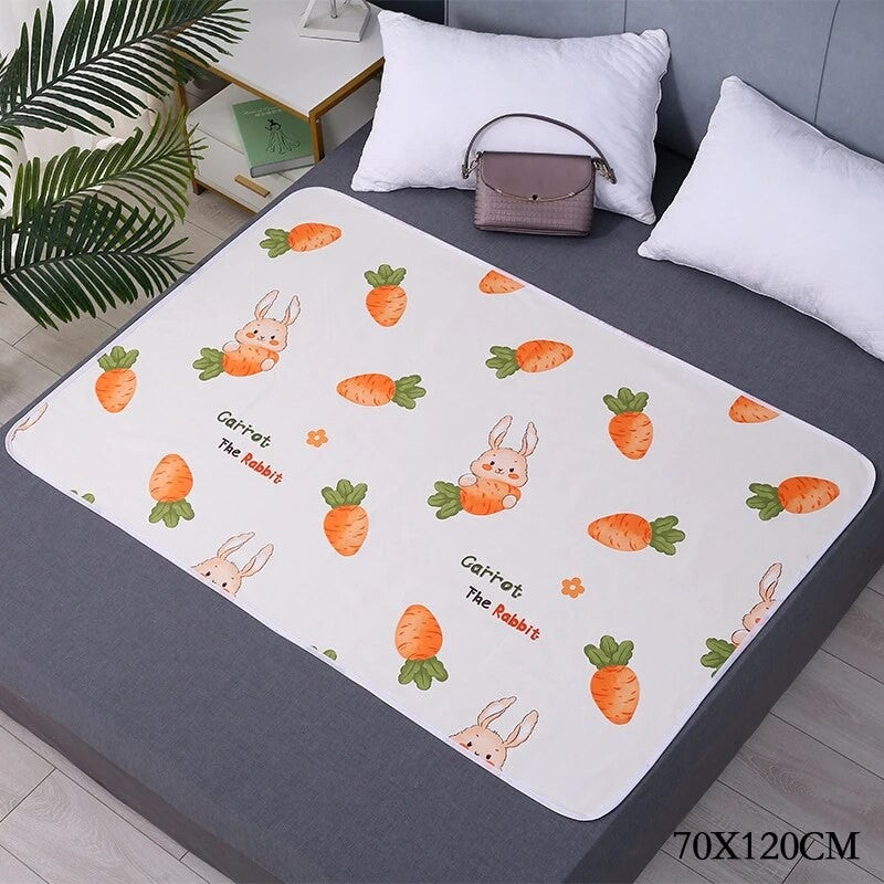 Edge Guard Baby Changing Mat - Two-Sided Print