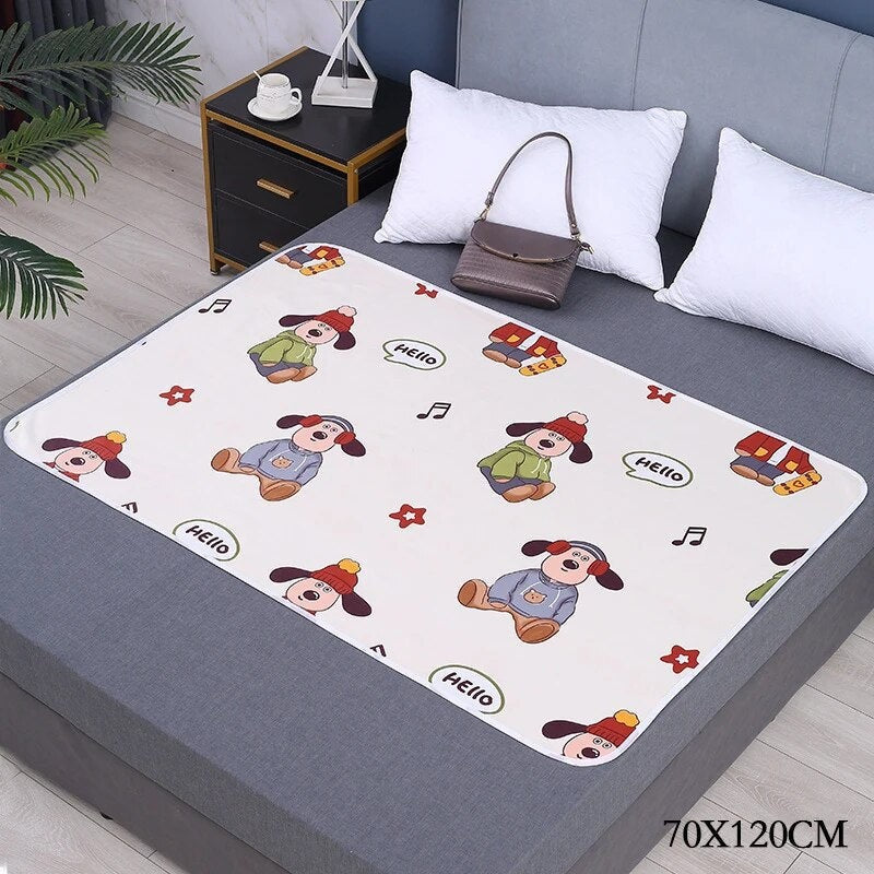 Edge Guard Baby Changing Mat - Two-Sided Print
