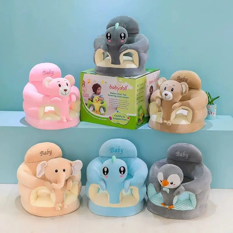 Edge Guard Baby Sit-Up Chair - Padded Animal