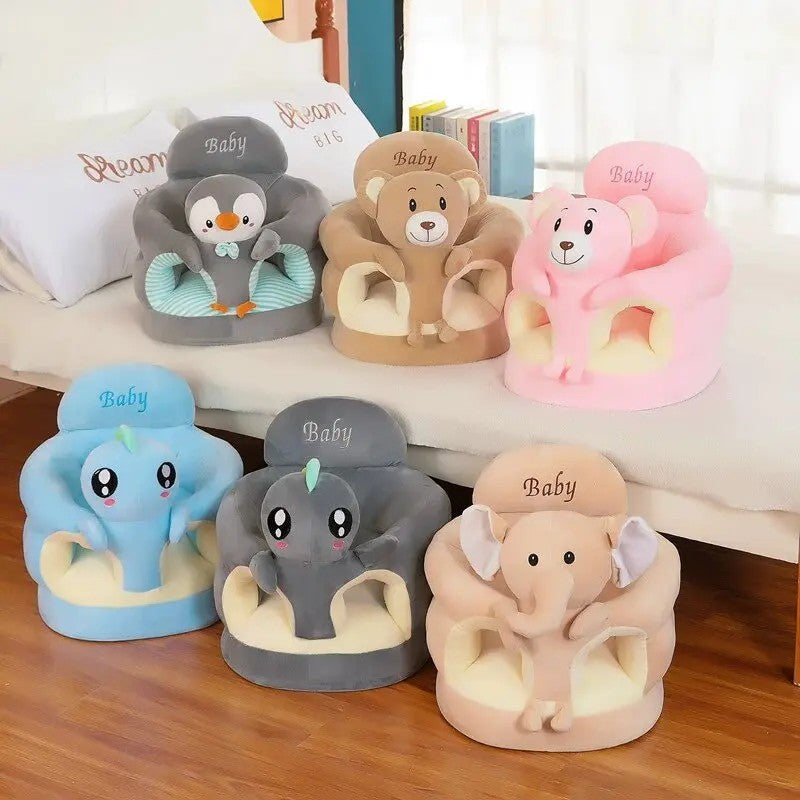Edge Guard Baby Sit-Up Chair - Padded Animal