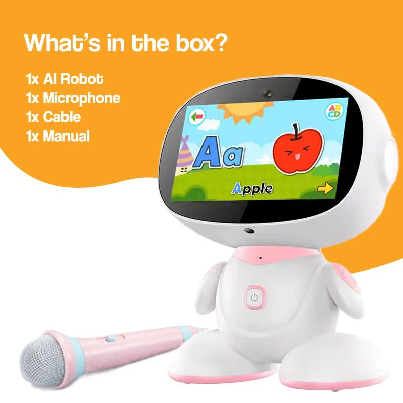 Educational Robot Toy - AI Touchscreen STEM Learning Robot