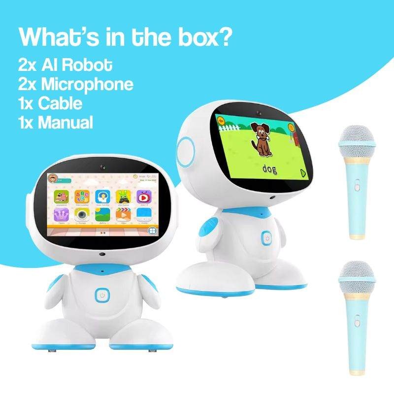 Educational Robot Toy - AI Touchscreen STEM Learning Robot