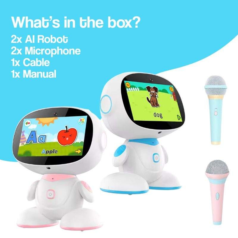 Educational Robot Toy - AI Touchscreen STEM Learning Robot