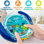 Educational Toy 3D Ball Maze Puzzle - Handheld Wheel Shape
