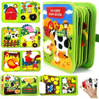 Educational Toy Activity Book - Farm Theme