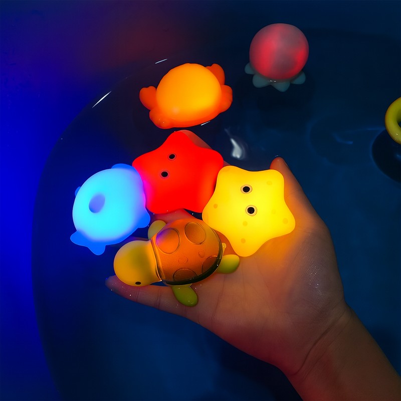Educational Toy Animal Bath Toys - Water-Activated