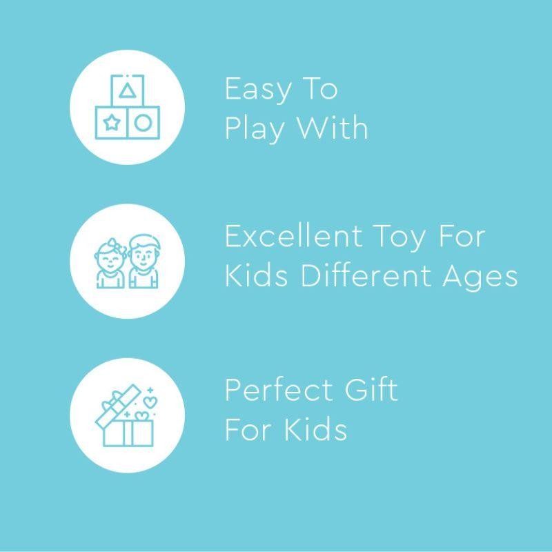 Educational Toy City Map Play Set with Roads and Toy Cars