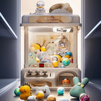 Educational Toy - Coin-operated Mini Claw Machine with Space Theme