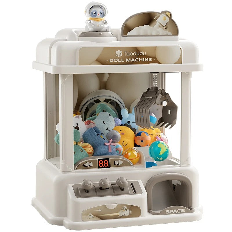Educational Toy - Coin-operated Mini Claw Machine with Space Theme