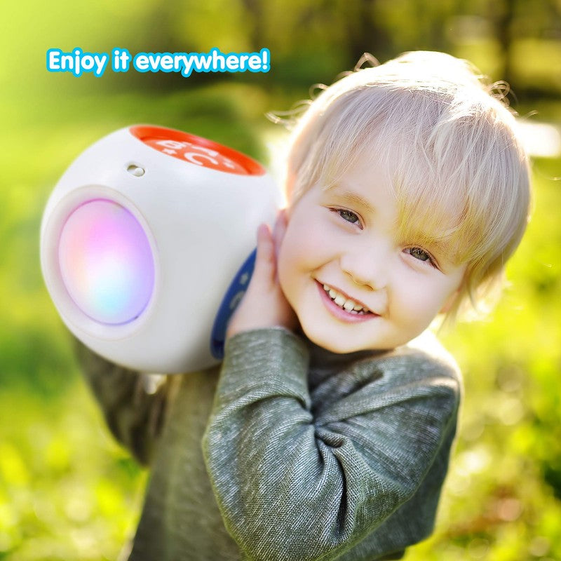 Educational Toy Cube with Multicolor LED Light Effects