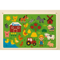 Educational Toy Felt Board with Reusable Sticker Pieces