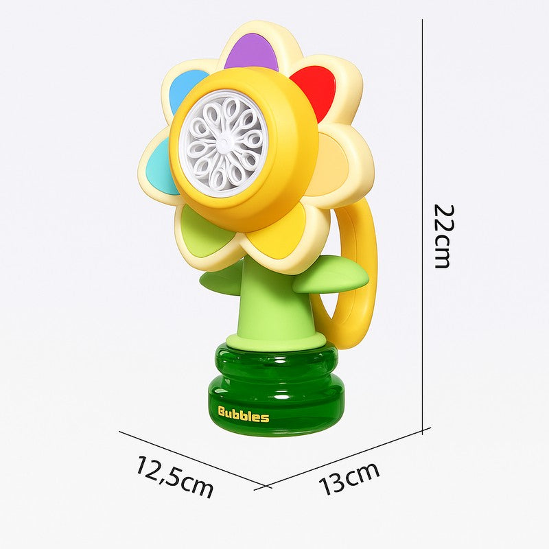 Educational Toy Flower Bubble Machine - Dancing Flower Head