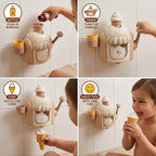 Educational Toy - Ice Cream Machine Bubble Maker with Hand Crank