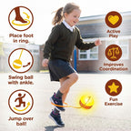 Educational Toy - LED Ankle Skip Ball in Multiple Colors