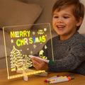 Educational Toy LED Illuminated Writing and Drawing Board - Acrylic Light Board