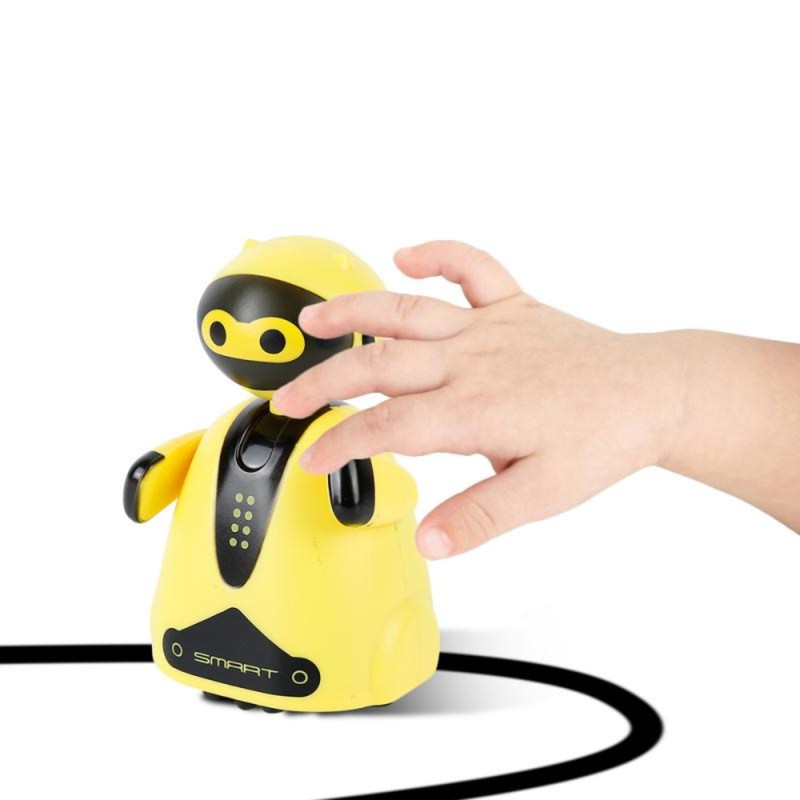 Educational Toy - Line-Following Inductive Robot with Marker