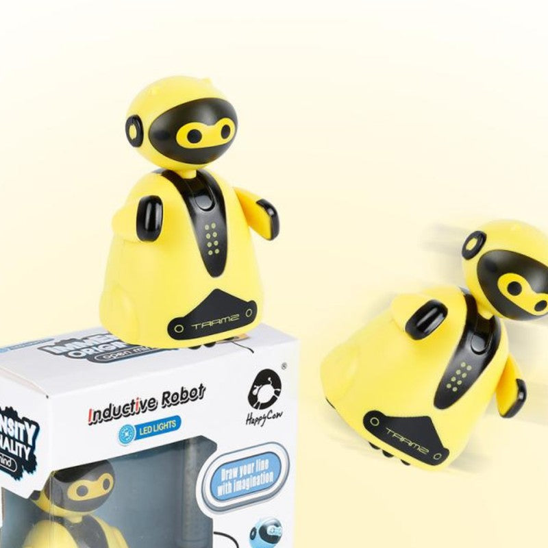 Educational Toy - Line-Following Inductive Robot with Marker