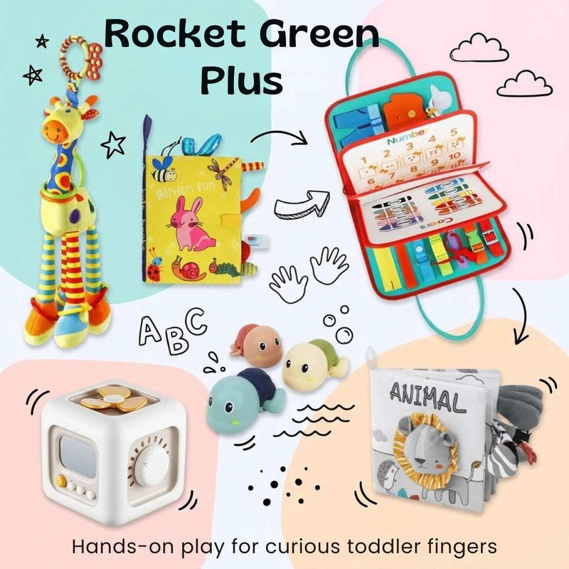 Educational Toy - Montessori Busy Board Bundle