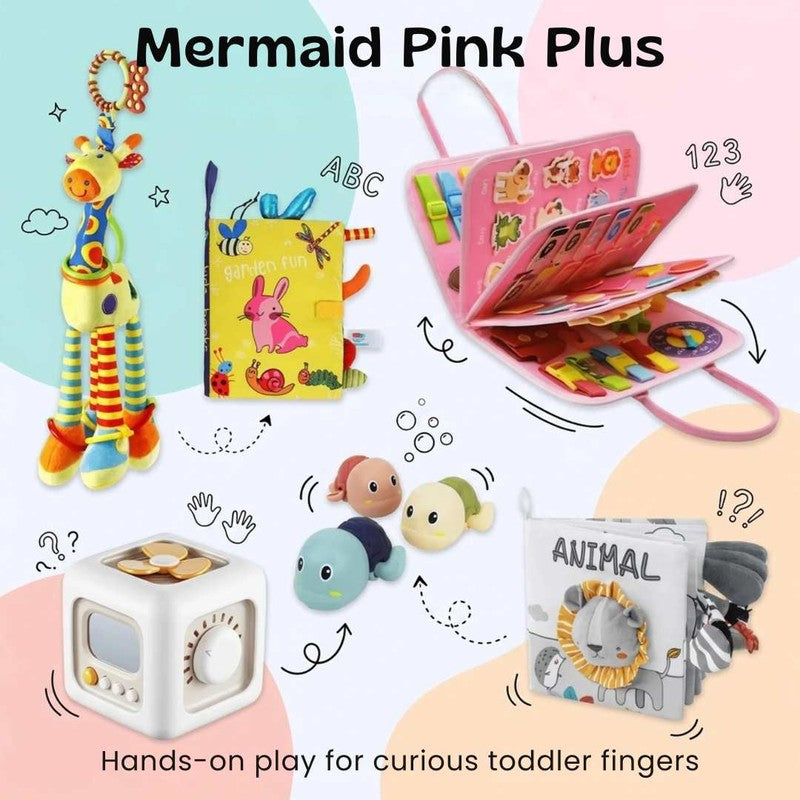 Educational Toy - Montessori Busy Board Bundle
