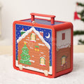 Educational Toy - Montessori Christmas Dollhouse Playset with Figurines