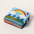 Educational Toy Montessori Quiet Book - Interactive Felt Activity Pages