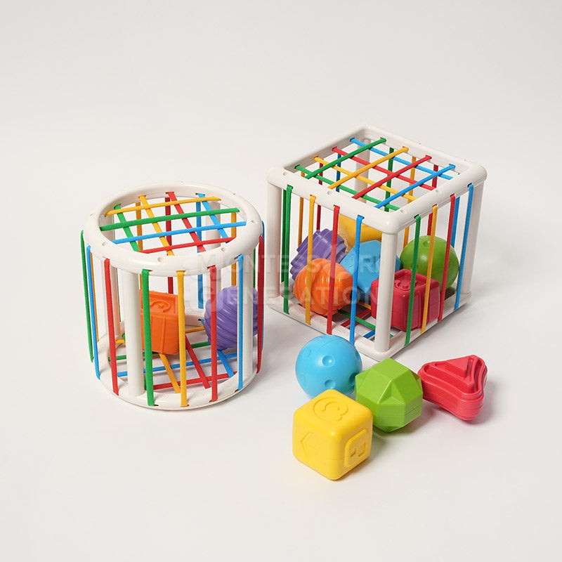 Educational Toy - Montessori Shape Sorting Cube