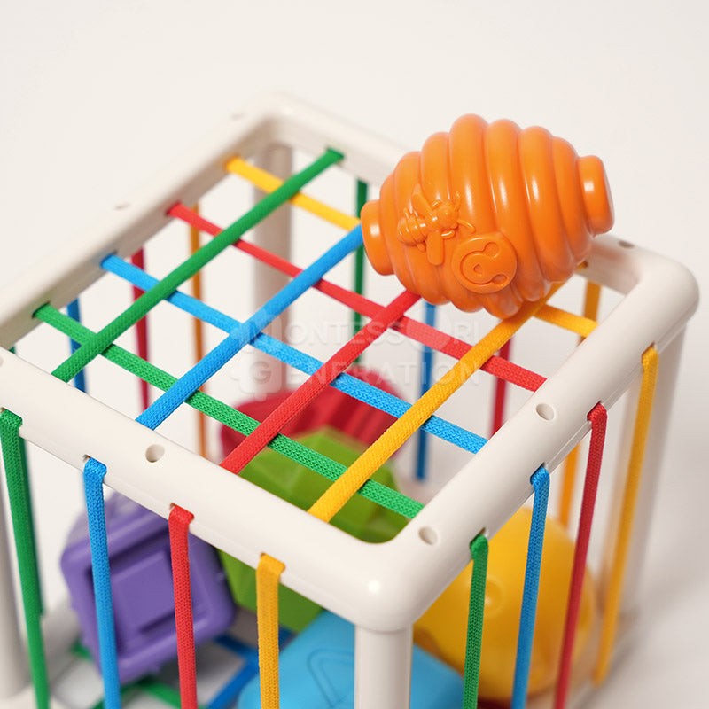 Educational Toy - Montessori Shape Sorting Cube