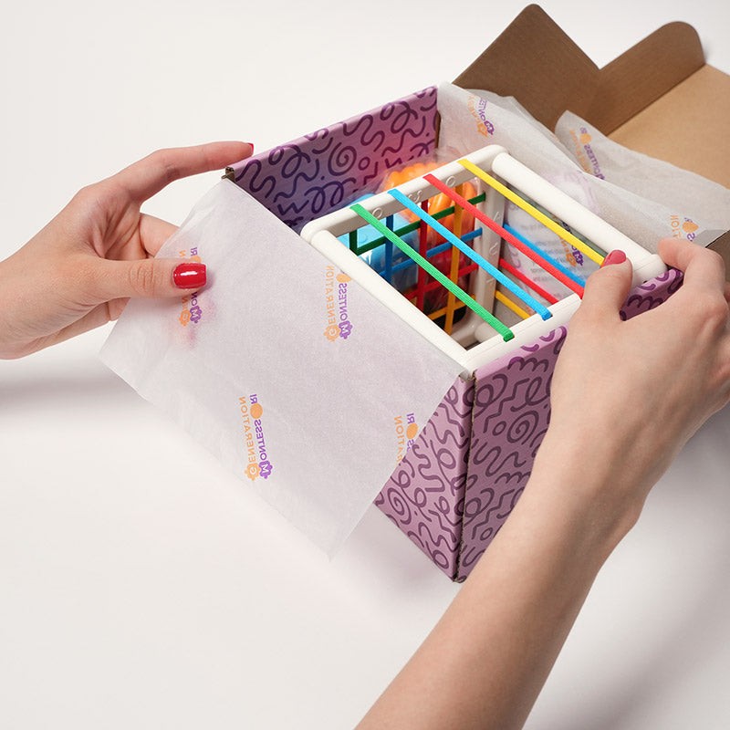 Educational Toy - Montessori Shape Sorting Cube