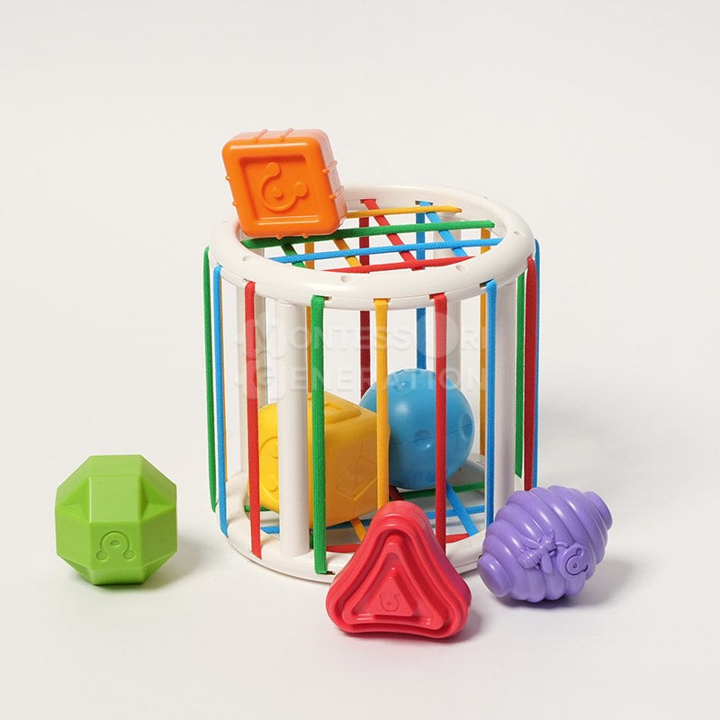 Educational Toy - Montessori Shape Sorting Cube