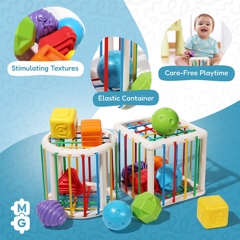 Educational Toy - Montessori Shape Sorting Cube