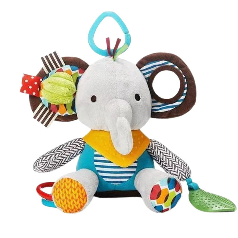 Educational Toy - Sensory Plush Teething Toy with Animals