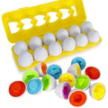 Educational Toy - Shape-Matching Egg Puzzle