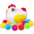 Educational Toy - Shape-Matching Egg Puzzle