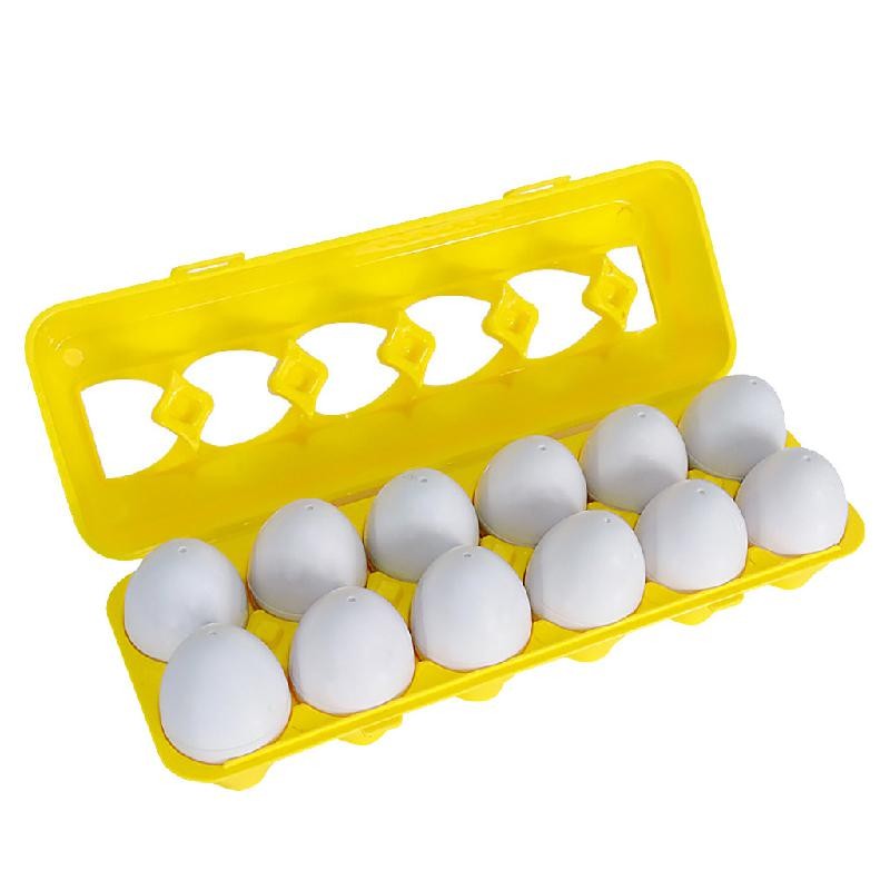 Educational Toy - Shape-Matching Egg Puzzle